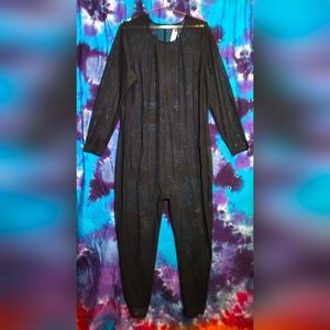 Torrid Sheer Rich Black Full Body Long Sleeve Footless Cat Suit NWT 3